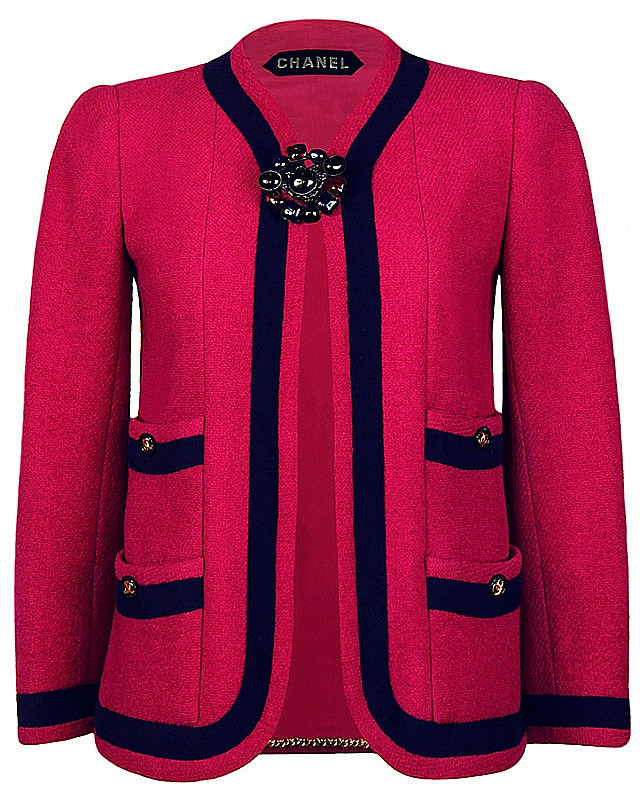 Lifetime Chanel couture jacket from the Vintage Voyage collection