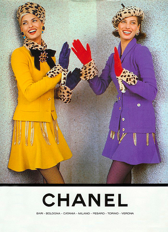 Chanel advertising , 1991