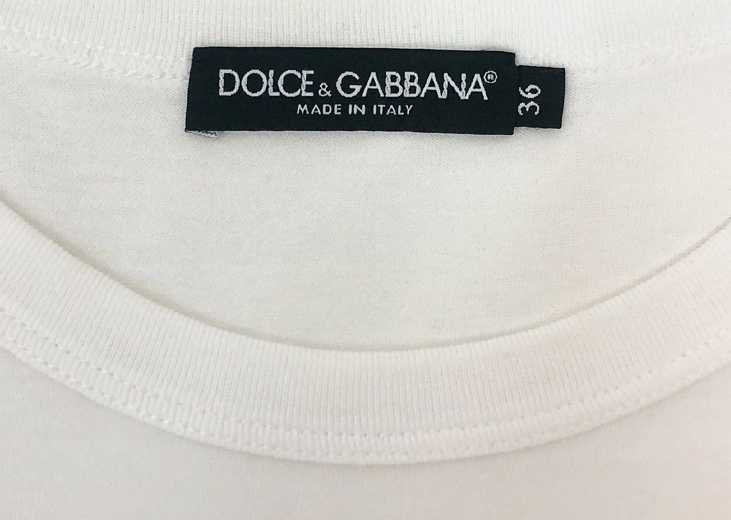 Dolce&Gabbana White T-Shirt