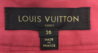 Louis Vuitton Red Skirt 