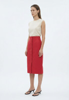Louis Vuitton Red Skirt 