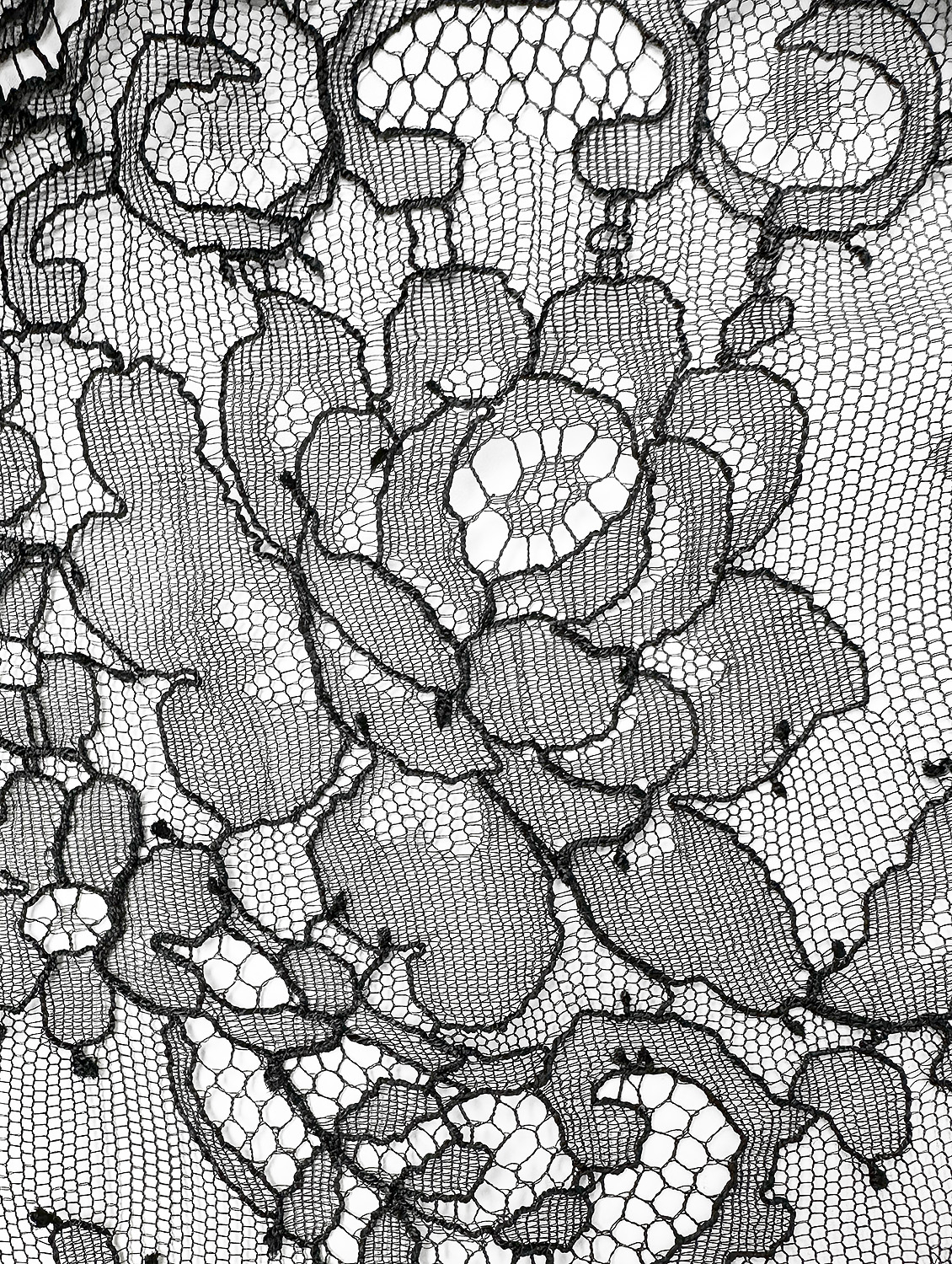 Valentino Black Lace Blouse