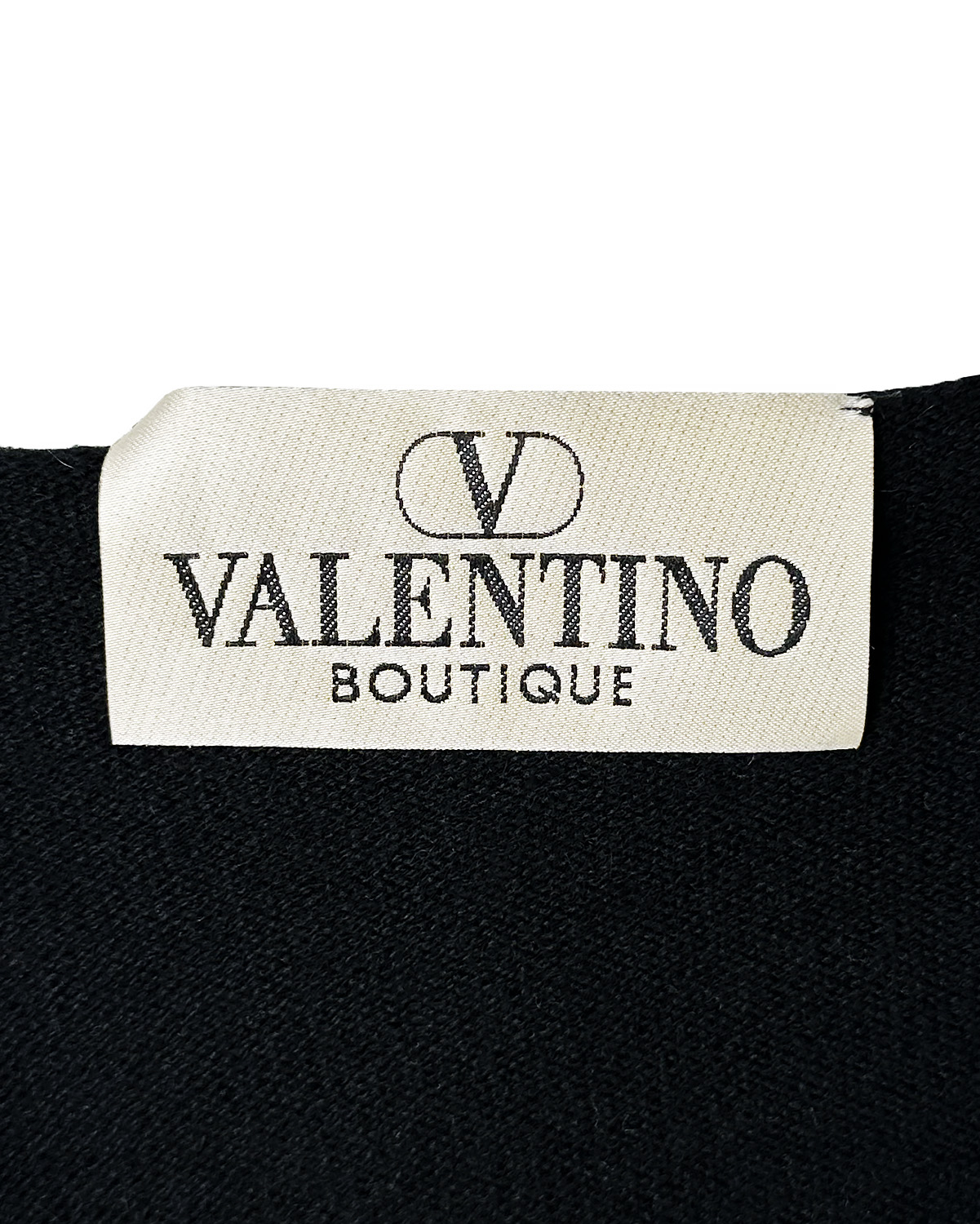 Valentino Black Lace Blouse