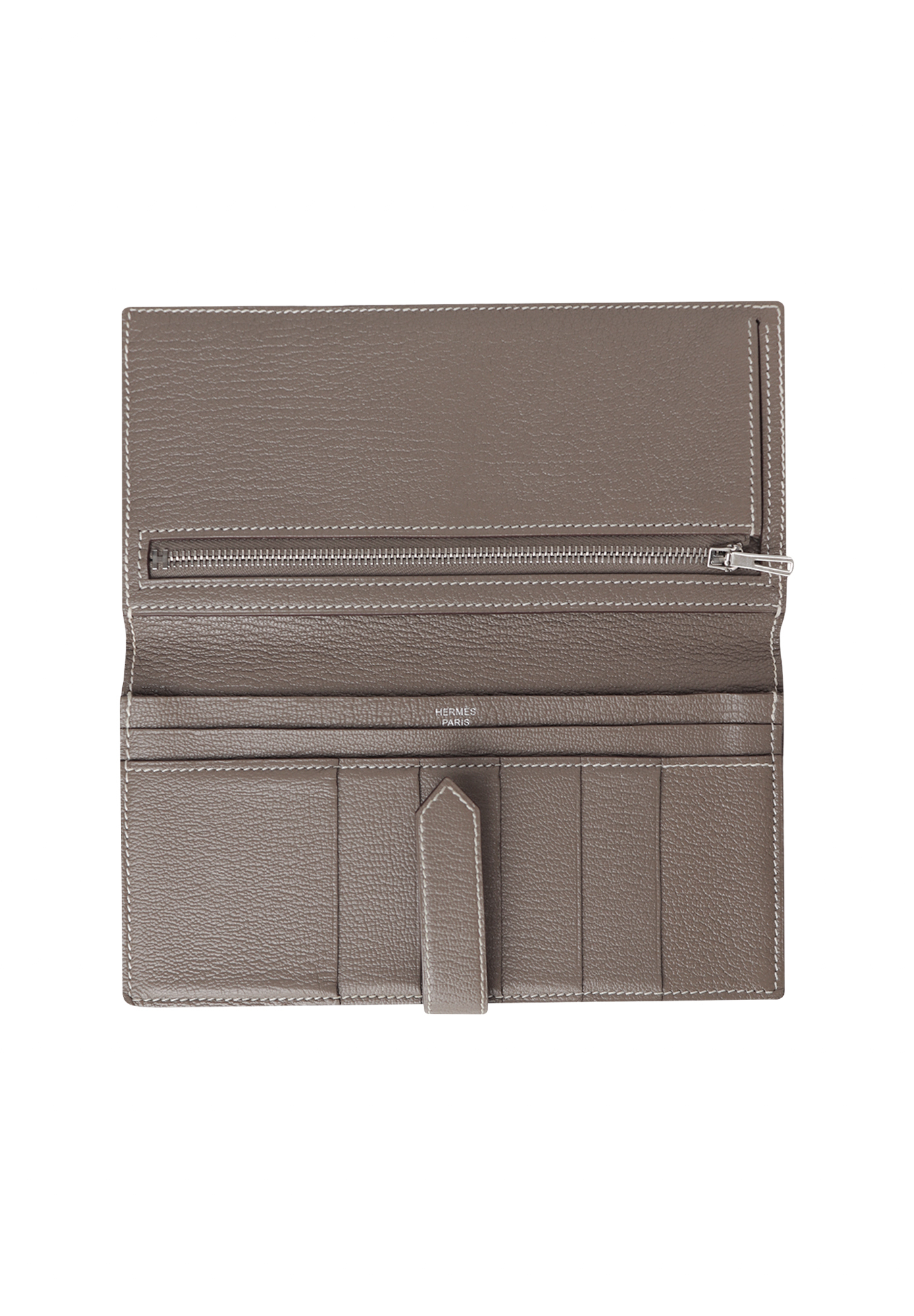 Hermès Etoupe Togo Wallet