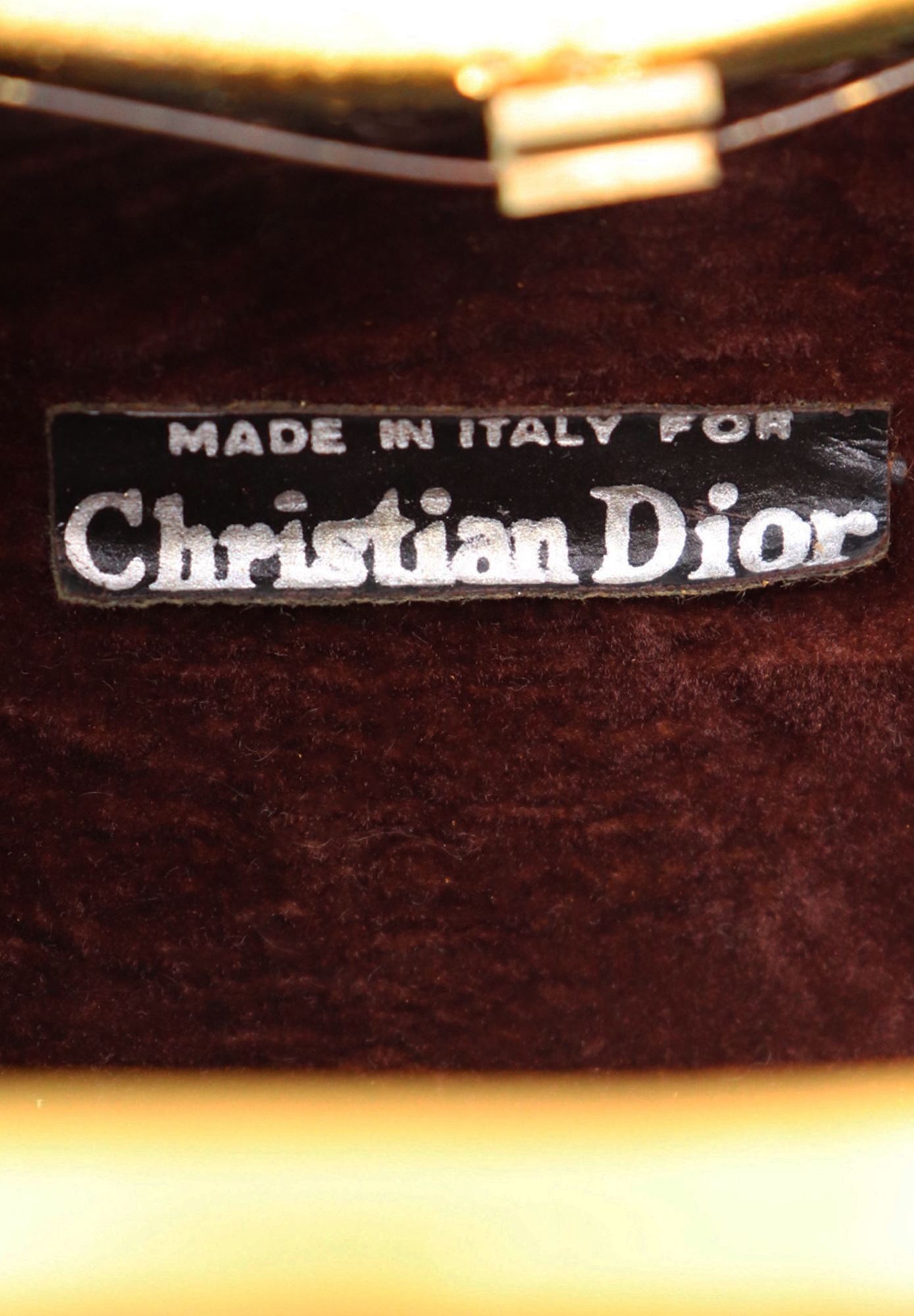 Christian Dior Bakelite Minaudiere