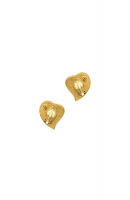 Sonia Rykiel Heart Clip-On Earrings