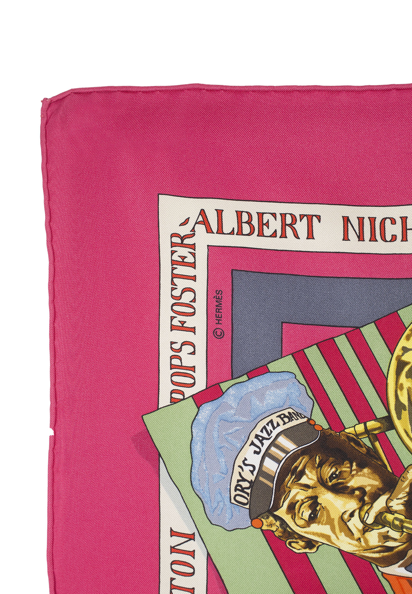 Hermès New Orleans Creole Jazz Silk Scarf