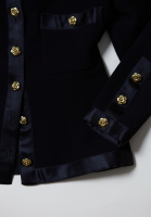 Chanel Evening Jacket With Camellia Buttons