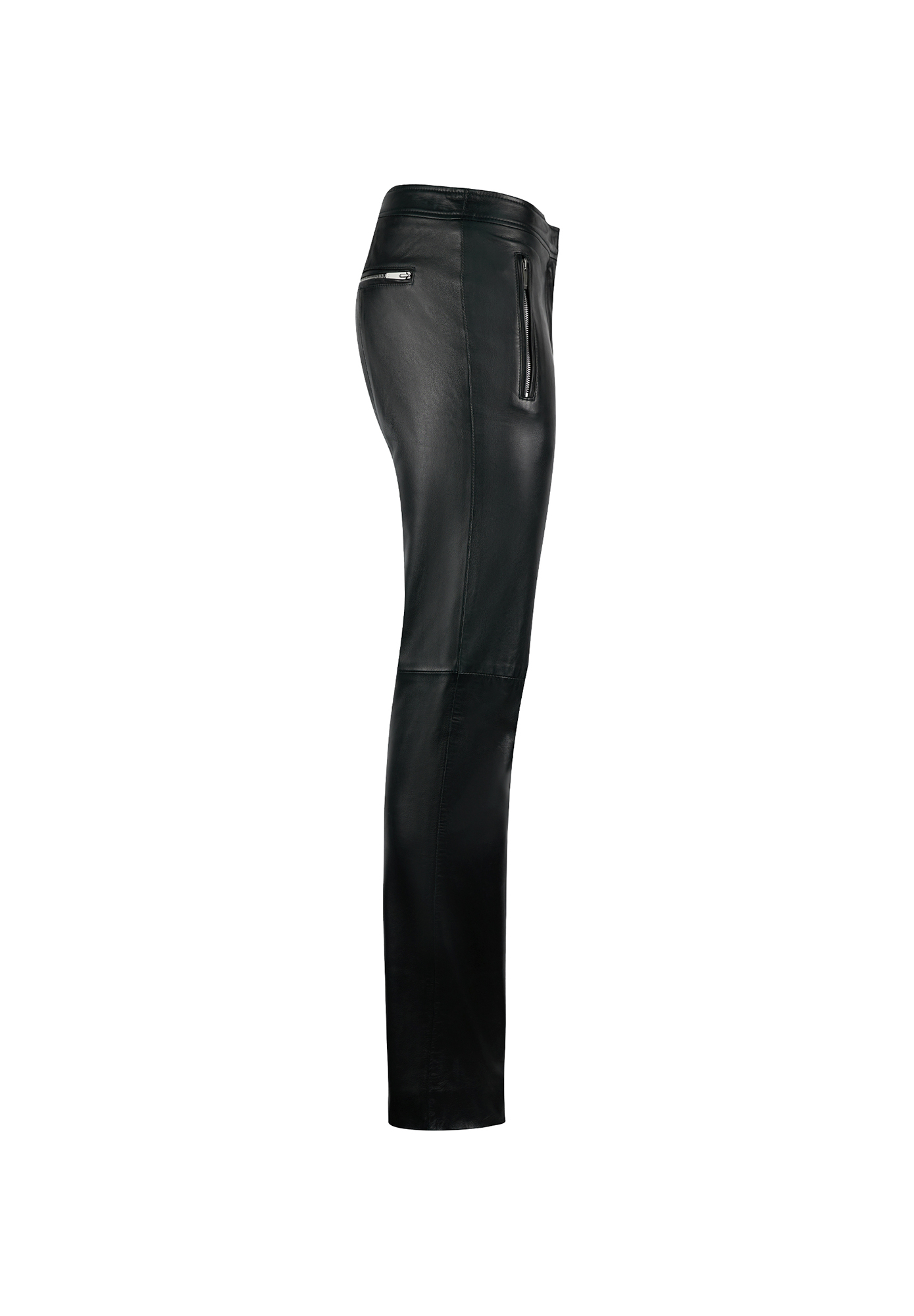 Christian Dior Black Leather Trousers
