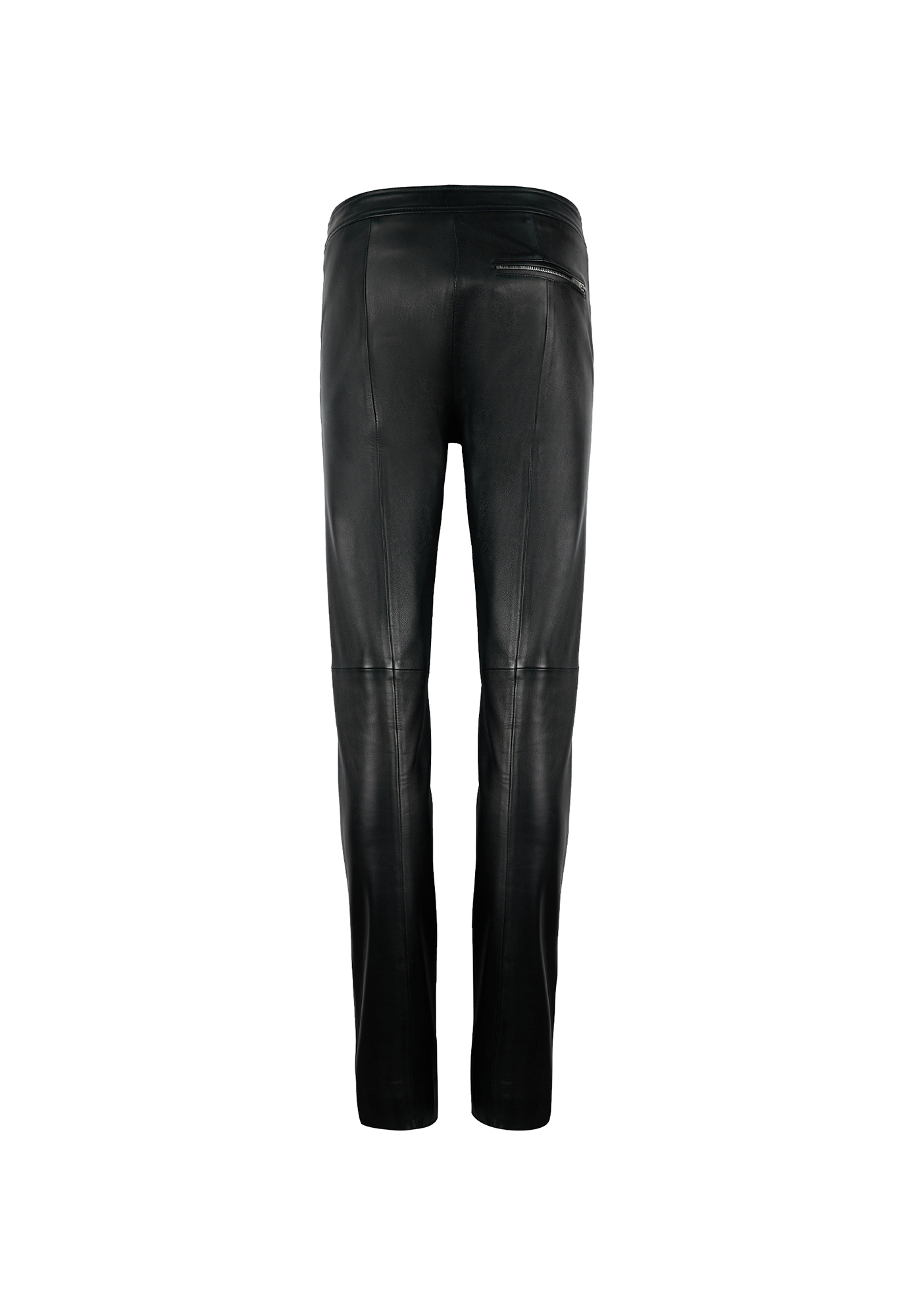 Christian Dior Black Leather Trousers
