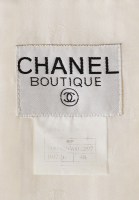 Chanel Long Plaid Jacket