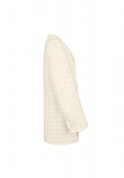 Chanel Long Plaid Jacket