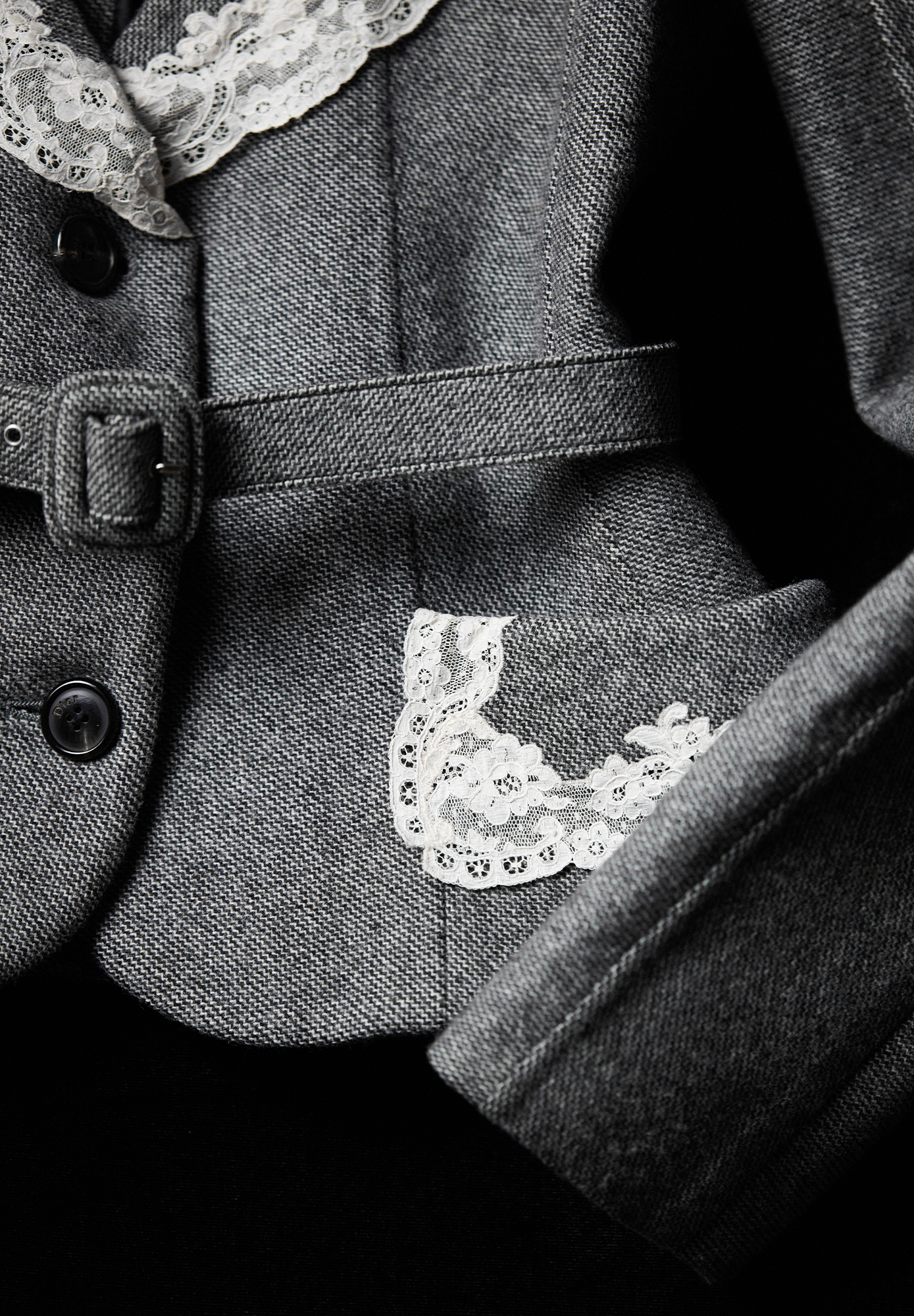 Christian Dior Suit With Lace