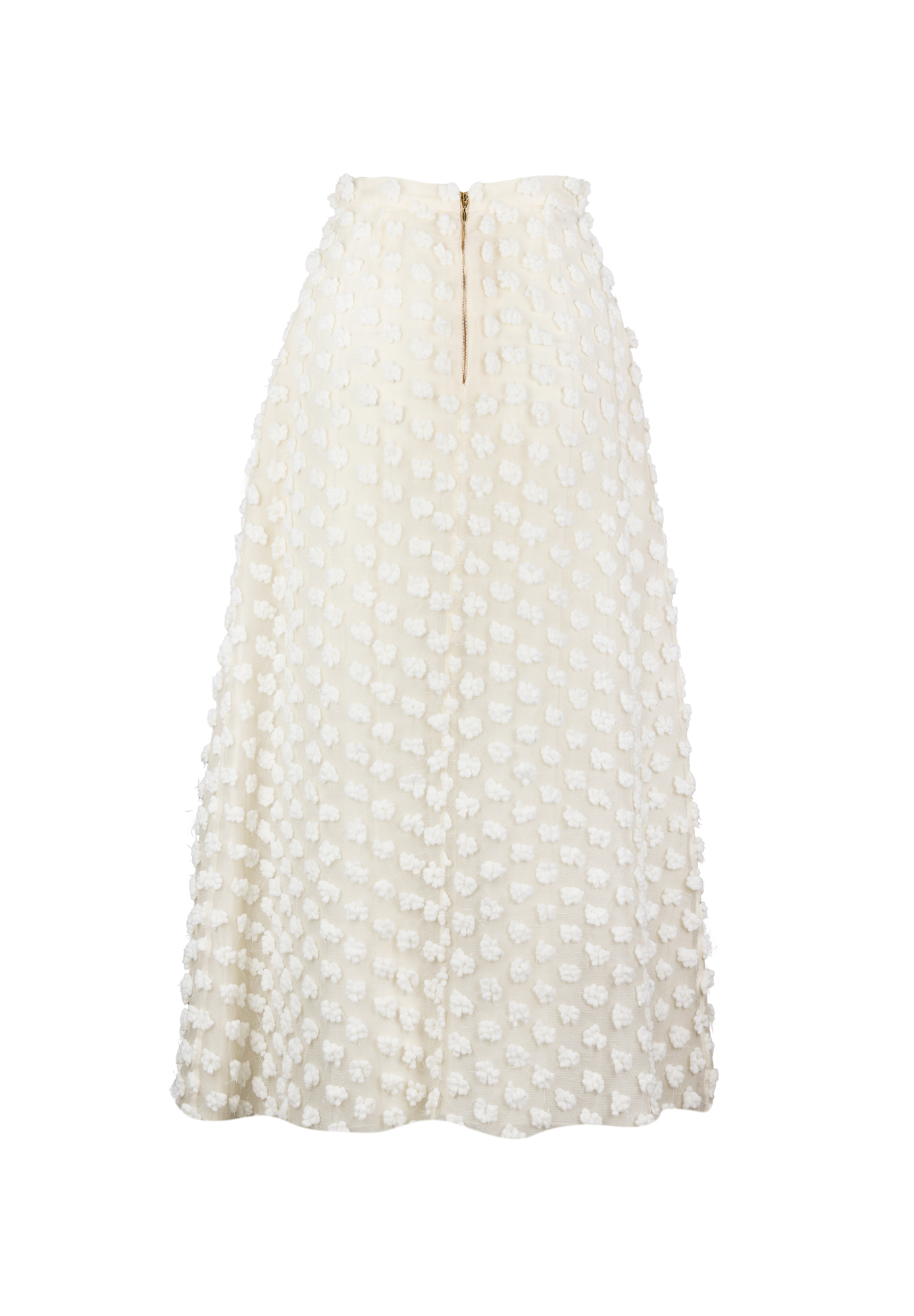 Rochas Beige Skirt