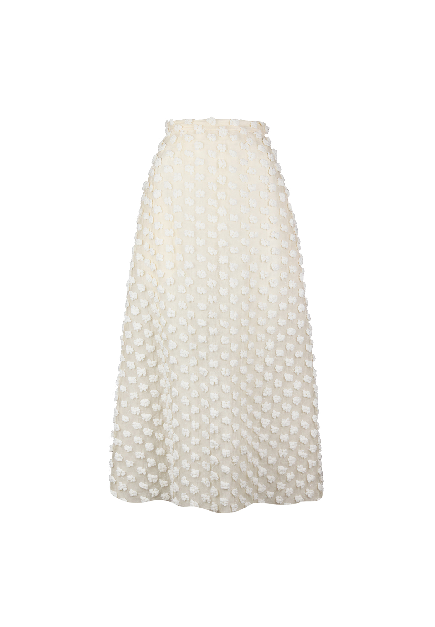 Rochas Beige Skirt