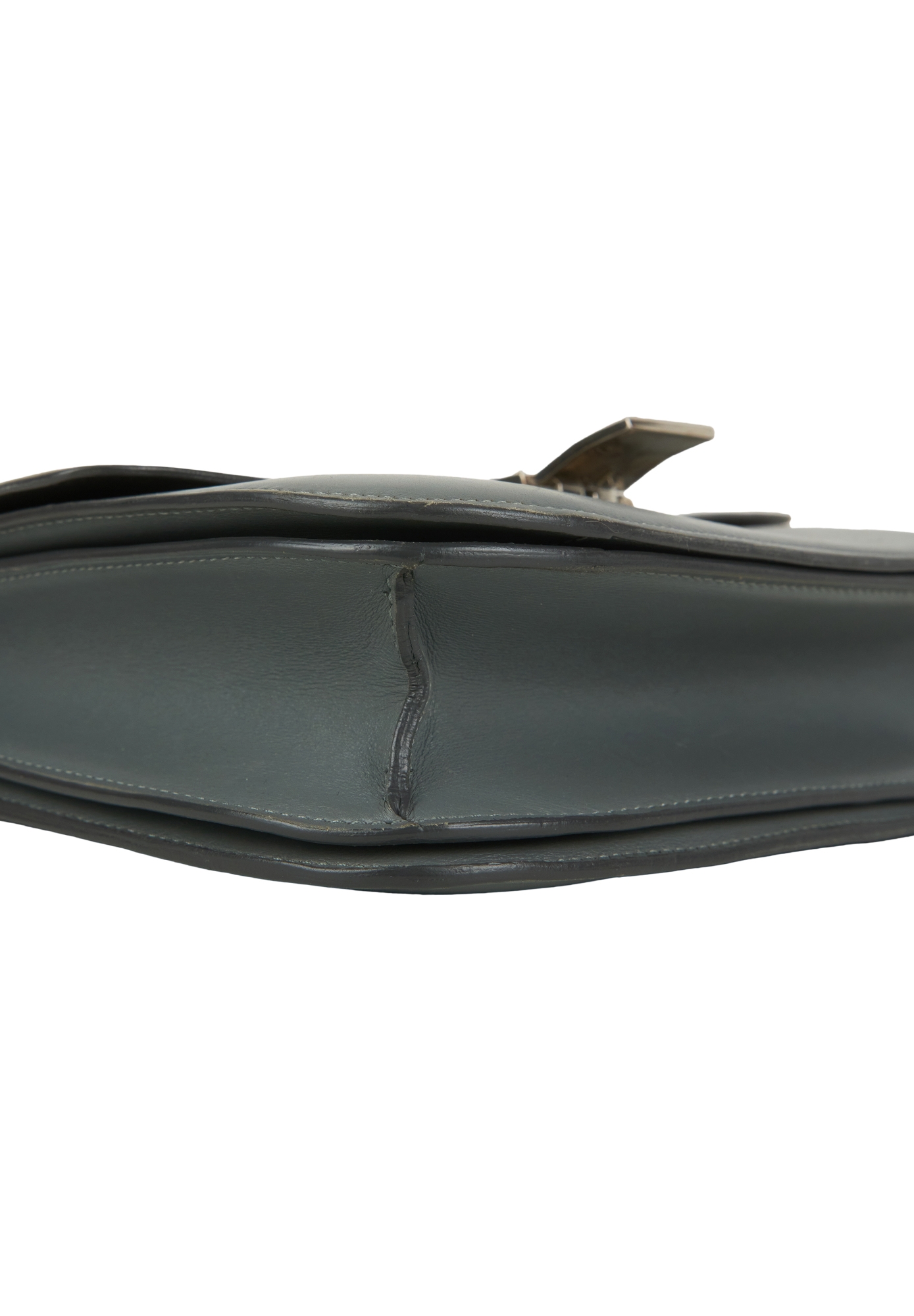 Gray Celine Classic Box Bag