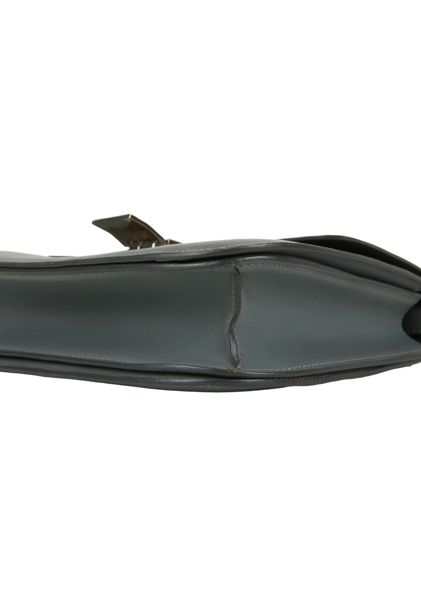 Gray Celine Classic Box Bag