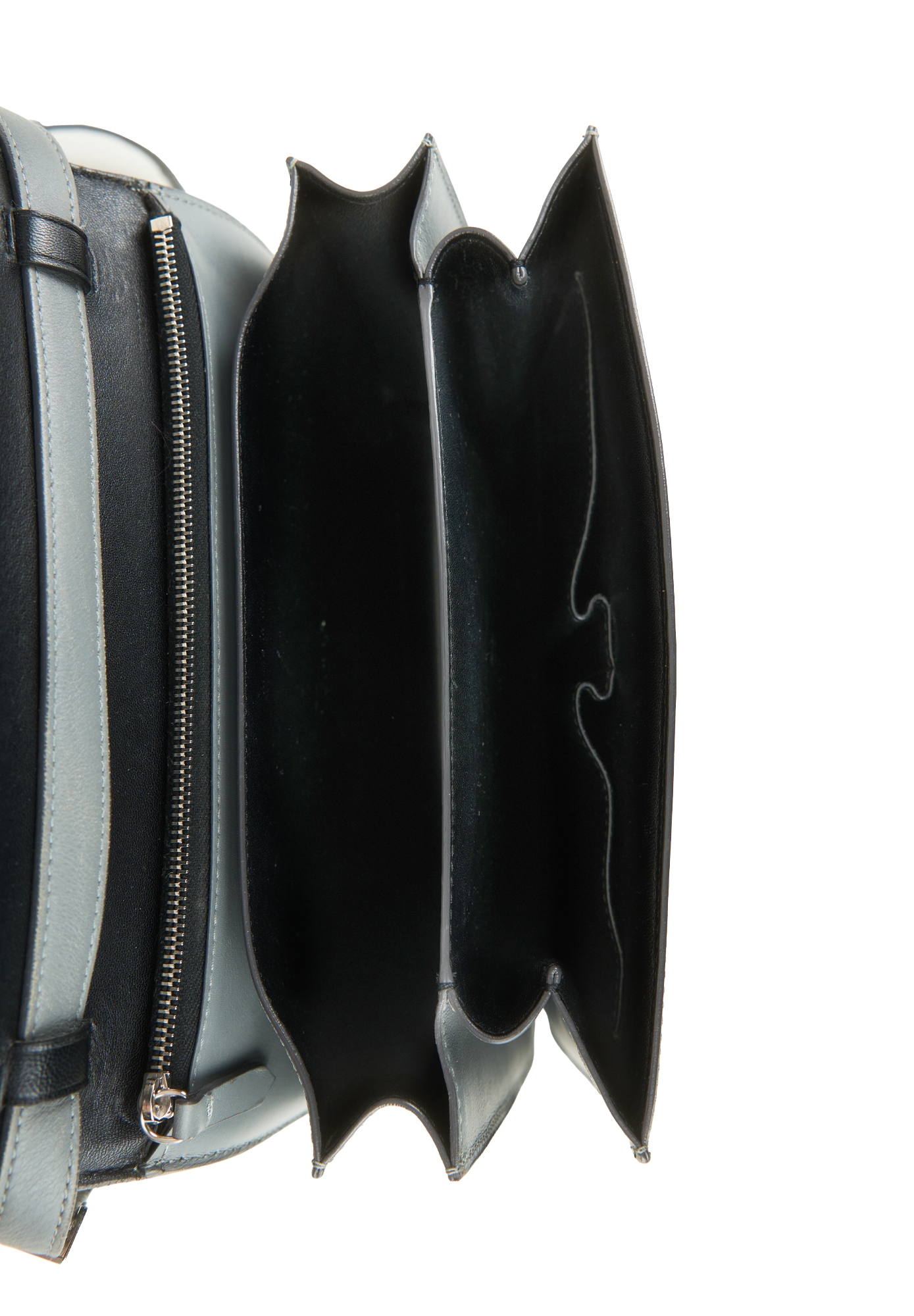 Gray Celine Classic Box Bag