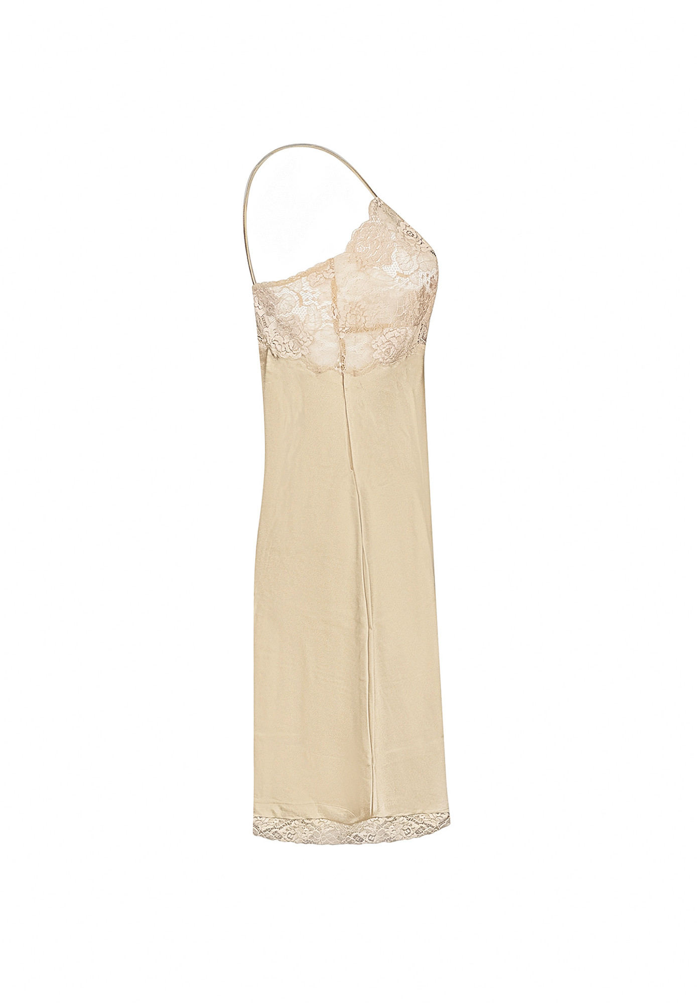 Christian Dior Golden Dress With Lace