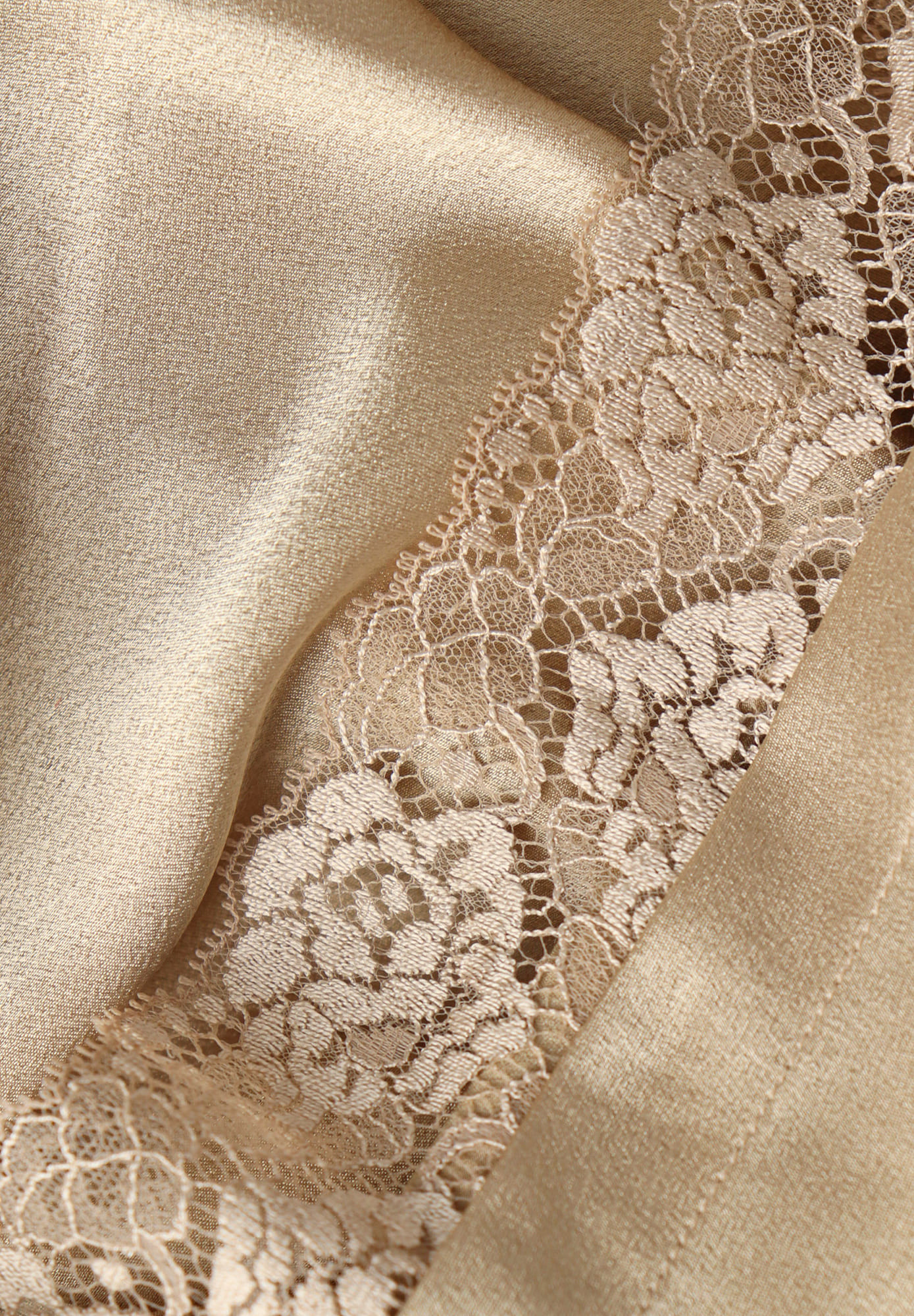 Christian Dior Golden Dress With Lace
