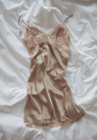 Christian Dior Golden Dress With Lace