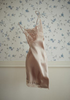 Christian Dior Golden Dress With Lace
