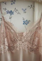 Christian Dior Golden Dress With Lace