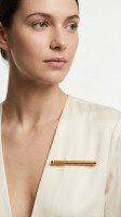 Chanel Relief Pin Brooch