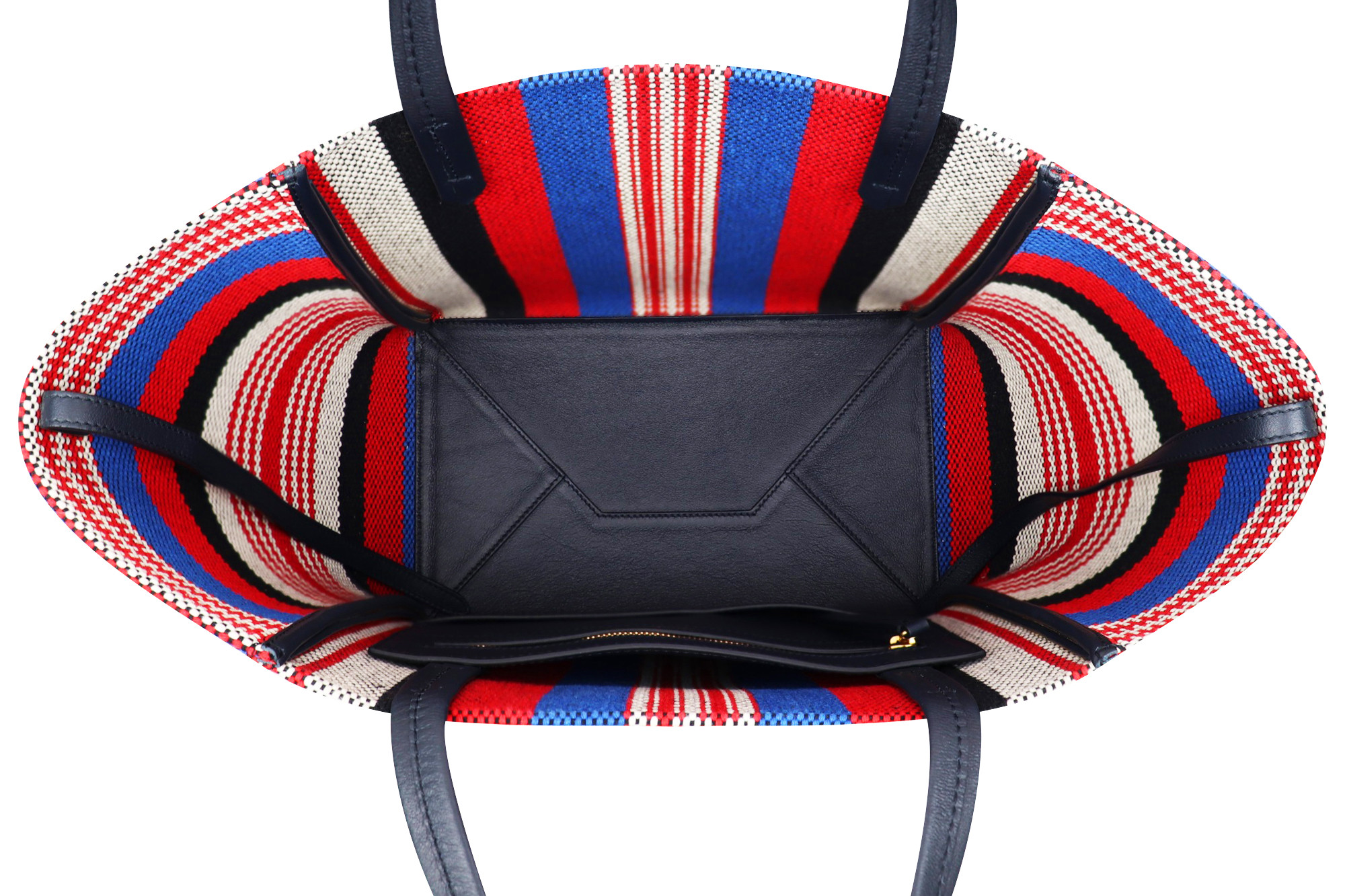Céline Phantom Cabas Tote Striped Bag