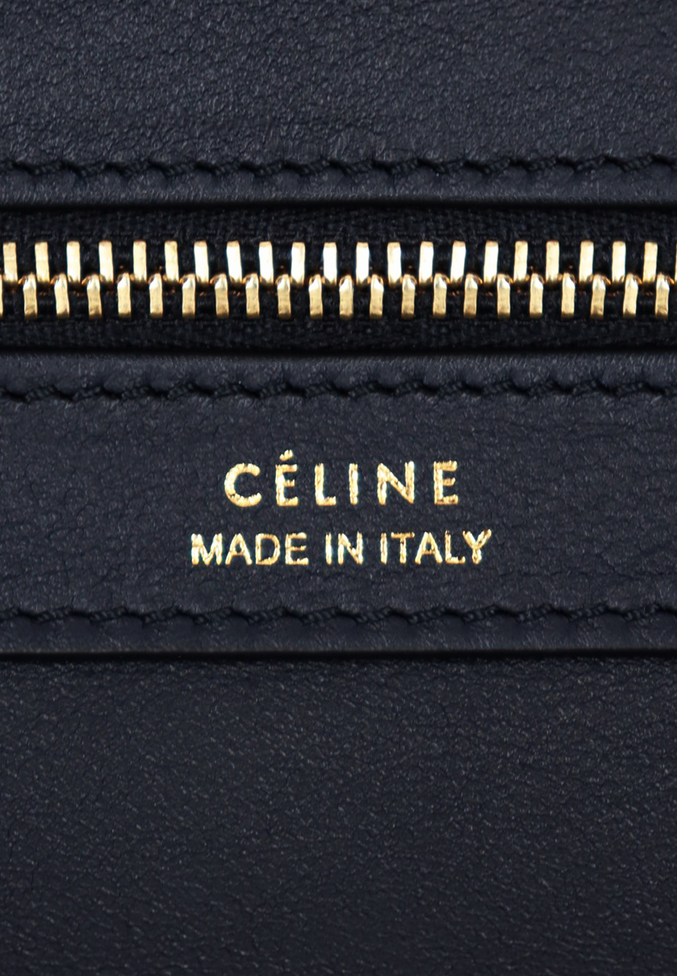 Céline Phantom Cabas Tote Striped Bag