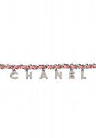 Chanel Light Pink Belt with Pendants