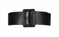 Chanel Leather Belt with Chains and Medallions