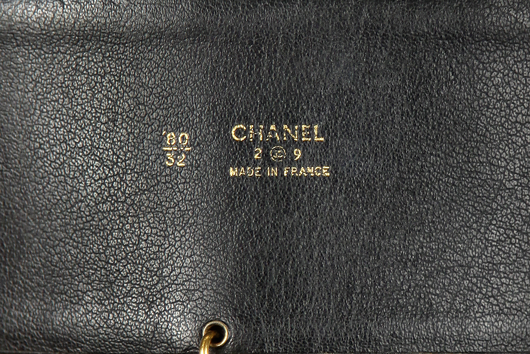 Chanel Leather Belt with Chains and Medallions