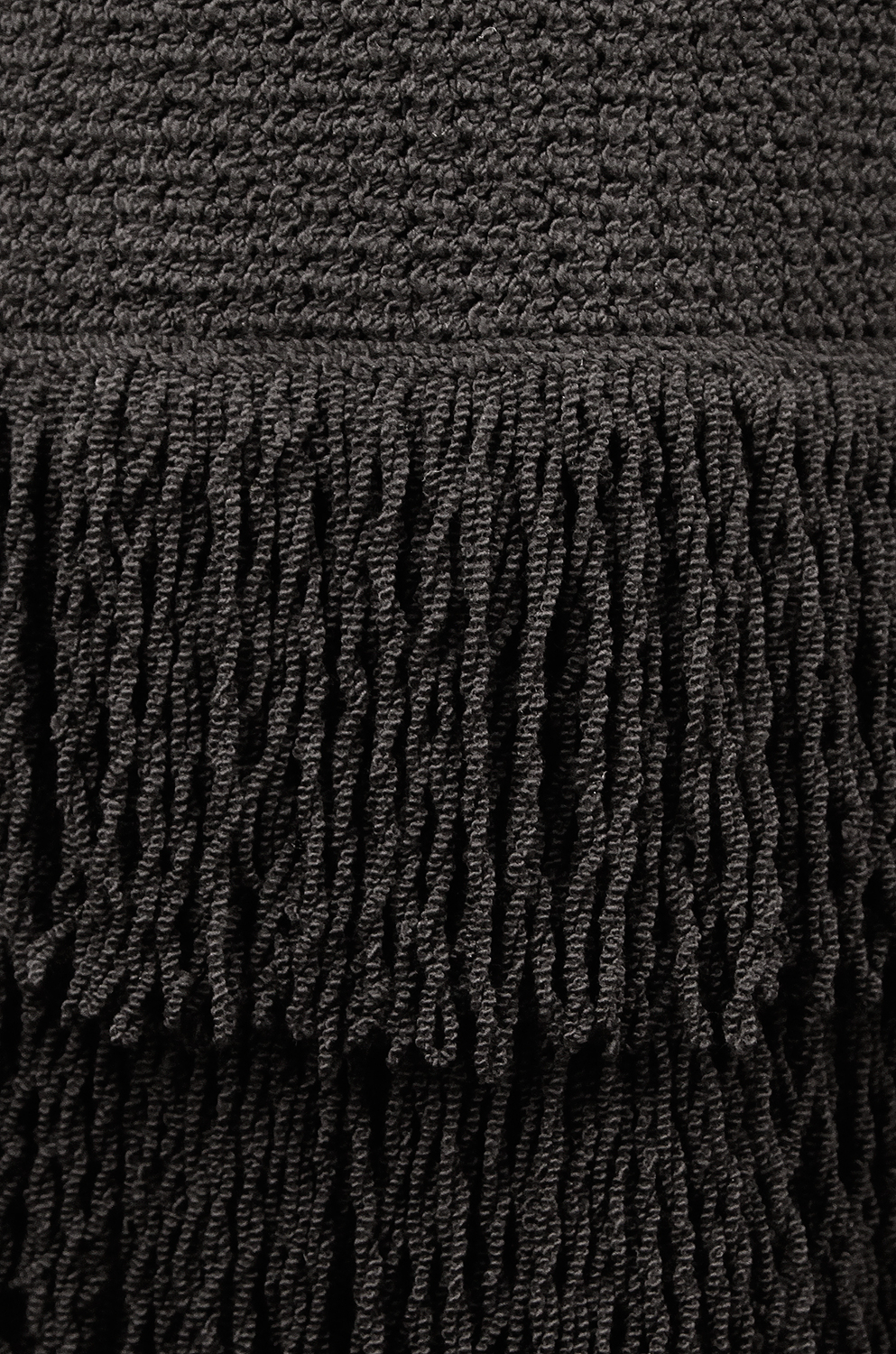 Céline Knitted Fringe Dress