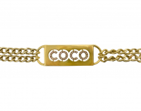 Chanel Chain Logo Belt