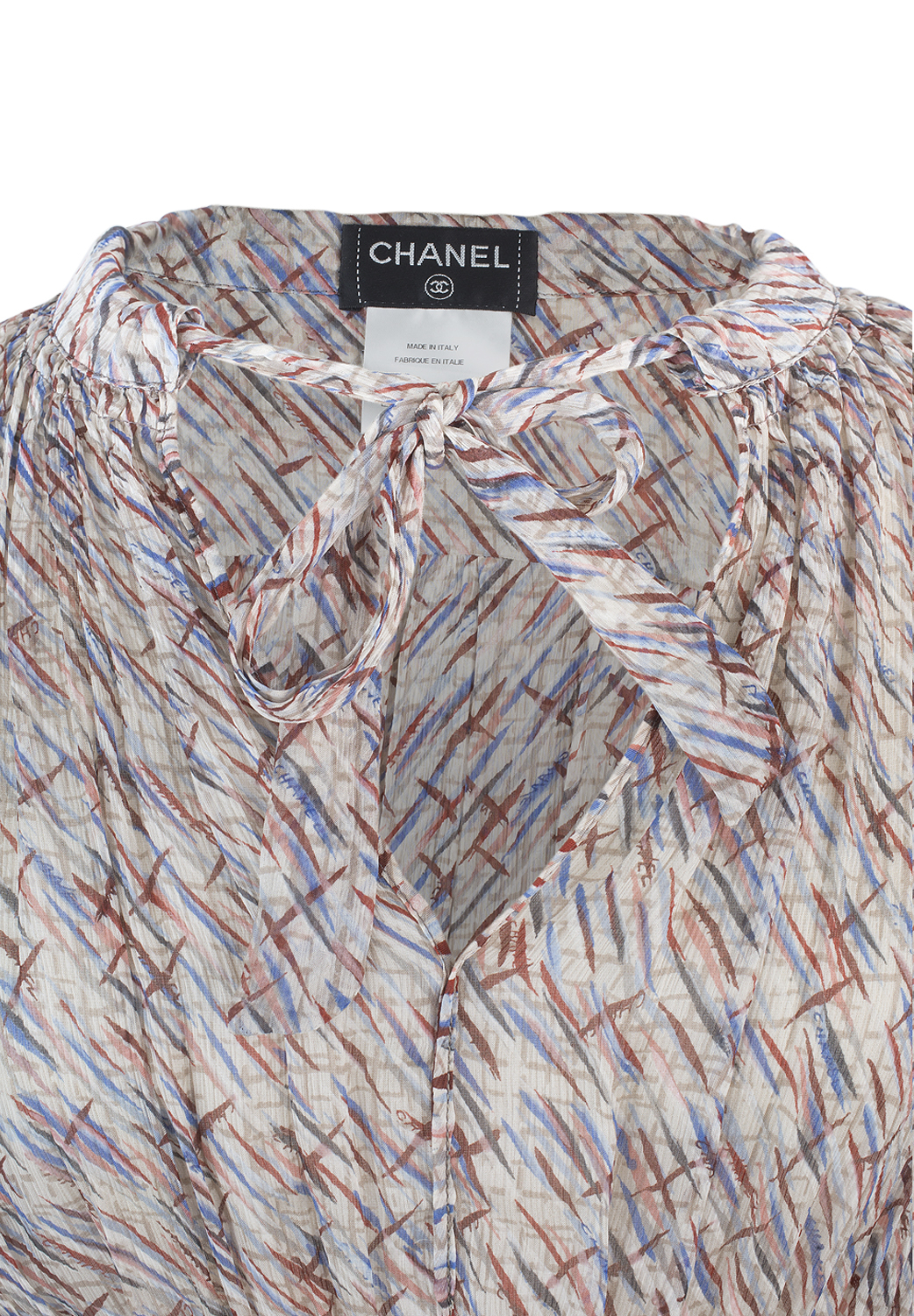 Chanel Print Blouse