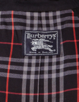 Burberry Navy Trench Coat