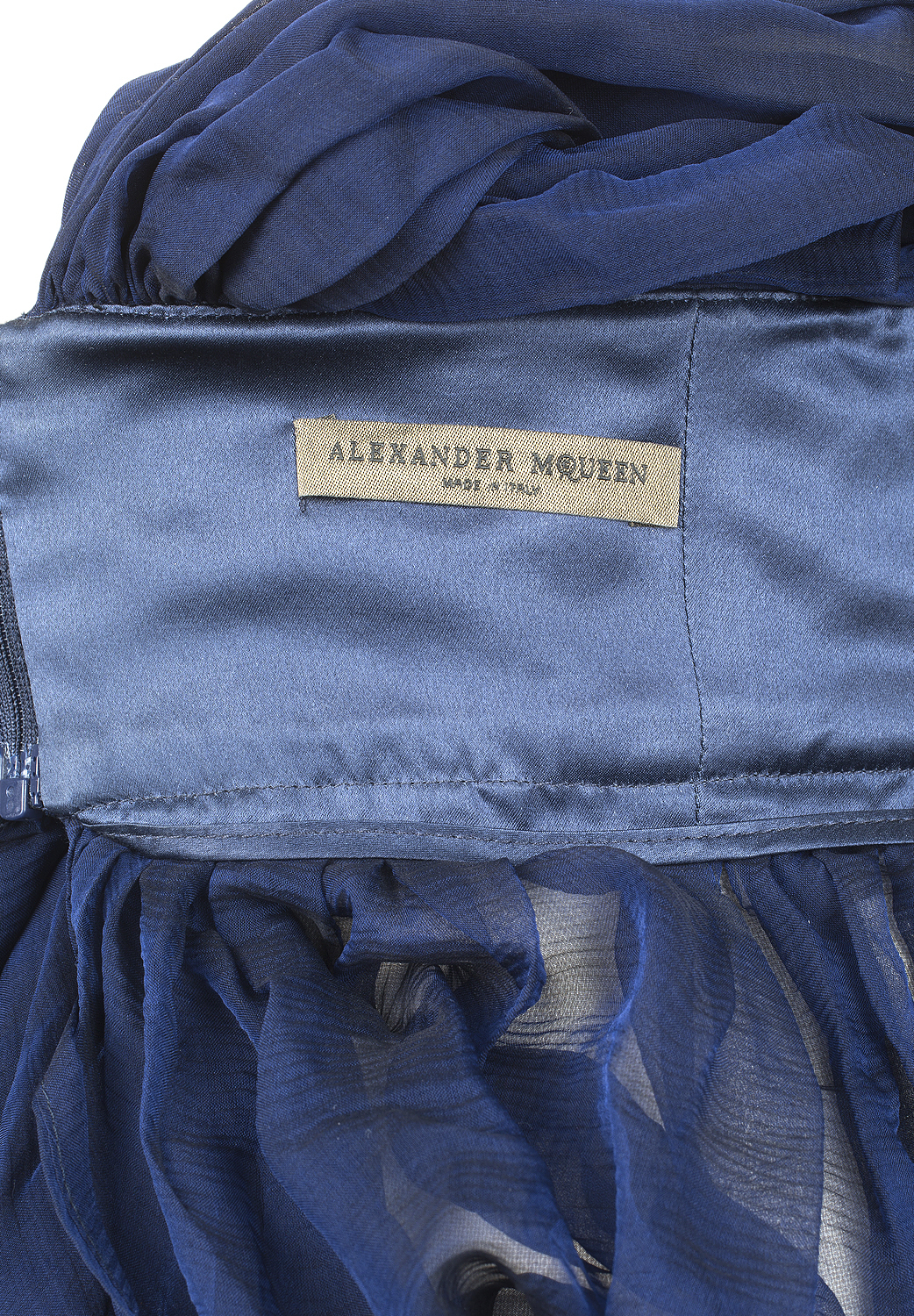 Alexander McQueen Dark Blue Dress