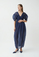 Alexander McQueen Dark Blue Dress