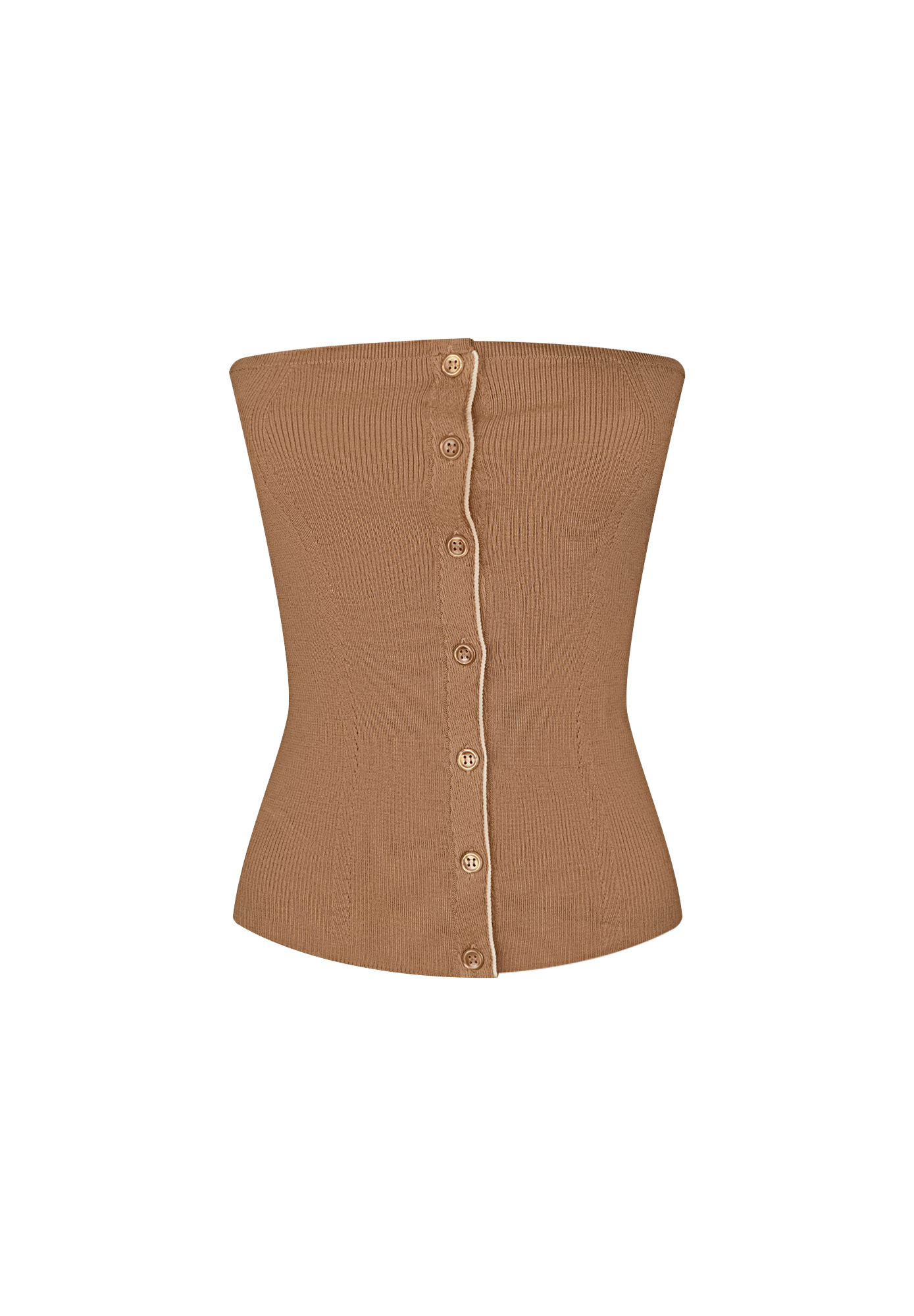 Yves Saint Laurent Light Brown Top