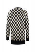 Saint Laurent Black And White Cardigan