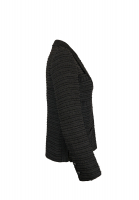 Black tweed Chanel jacket