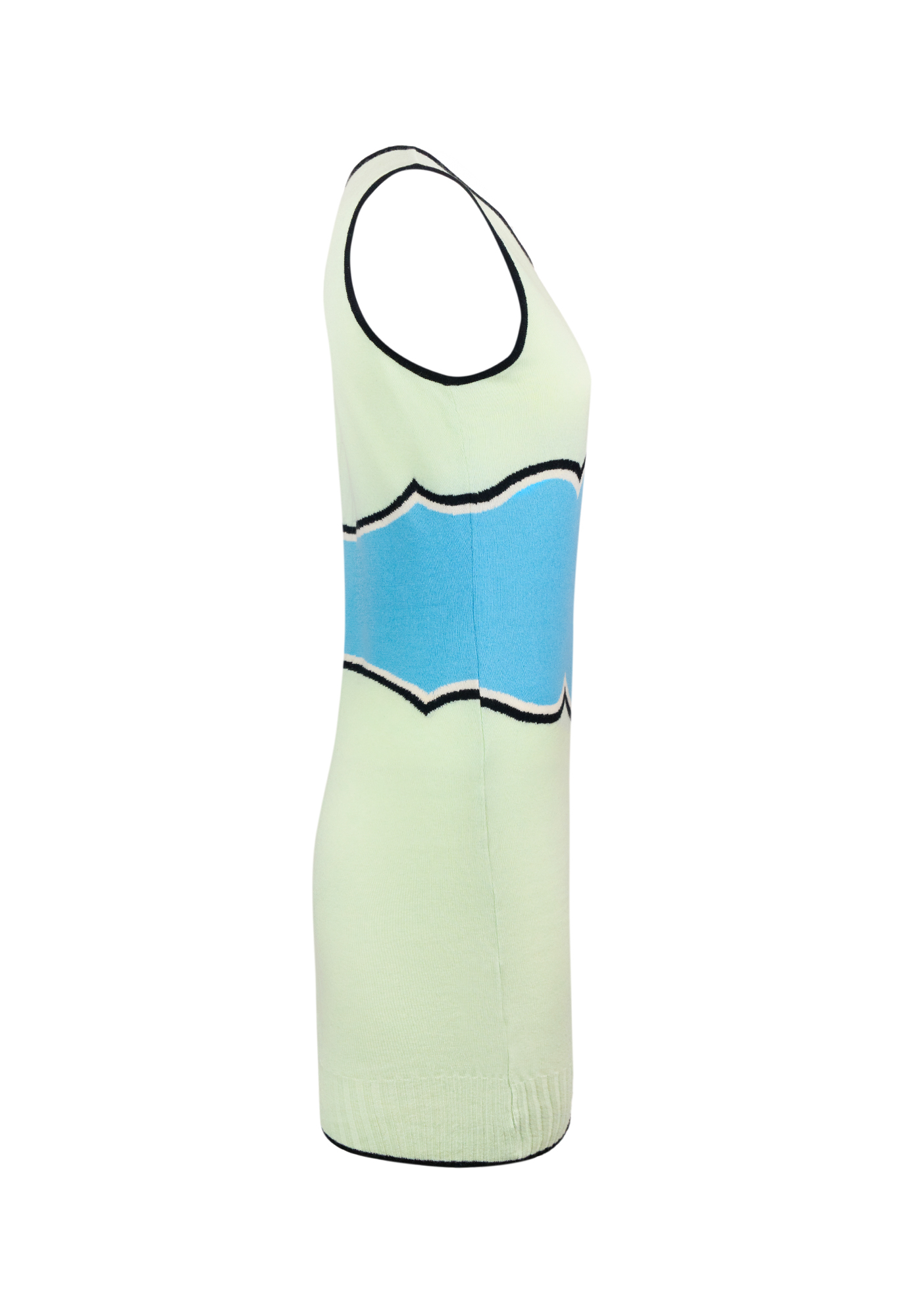 Chanel Cashmere Logo Dress