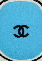Chanel Cashmere Logo Dress