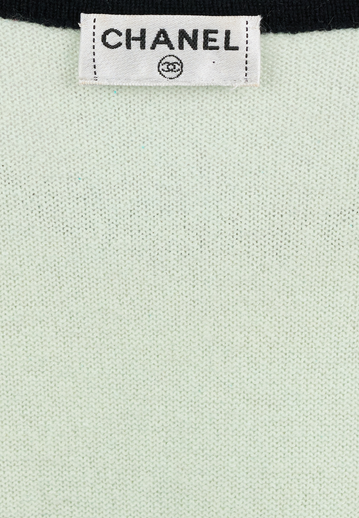 Chanel Cashmere Logo Dress