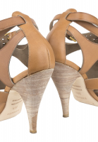 Hermès Beige Heeled Sandals