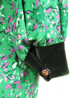 Yves Saint Laurent wool dress with velvet