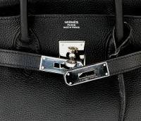 Hermès Birkin 30 Clemence Noir Bag