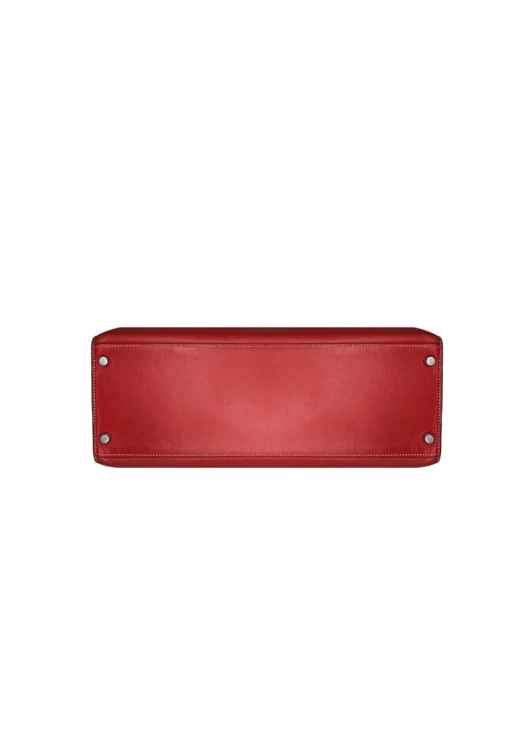 Hermès Kelly Flat 35 Rouge Piment Swift Bag