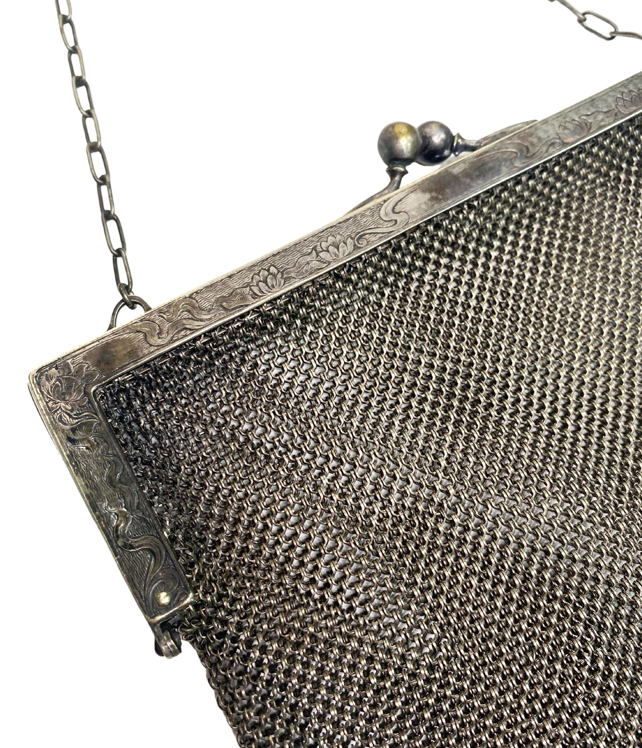 JWR Co. Silver Chainmail Bag